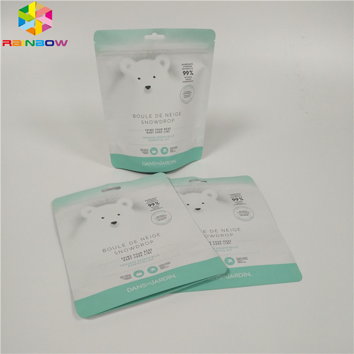 El cierre en la parte superior se levanta bolsos de empaquetado del exfoliante corporal del papel de aluminio de la sal de baño de la bolsa de la hoja