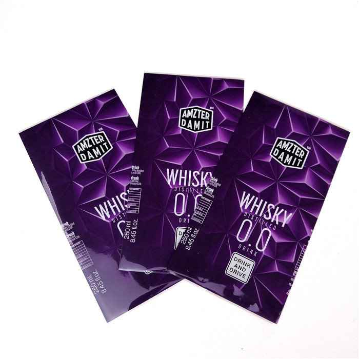 Prenda impermeable resistente ULTRAVIOLETA de las etiquetas de la funda del encogimiento colorida para la etiqueta plástica de la botella de agua