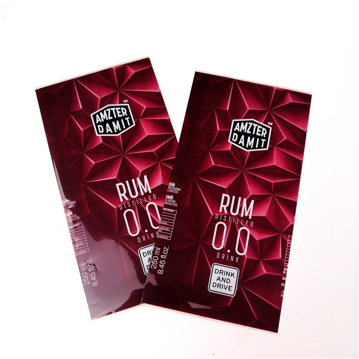 El encogimiento a todo color de la bebida de la manga de encogimiento de calor del ANIMAL DOMÉSTICO de la impresión etiqueta el logotipo de encargo sensible al calor