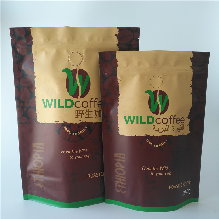 La aduana imprimió el papel de aluminio se levanta la aprobación mate reciclable del SGS del final PDA de la bolsa