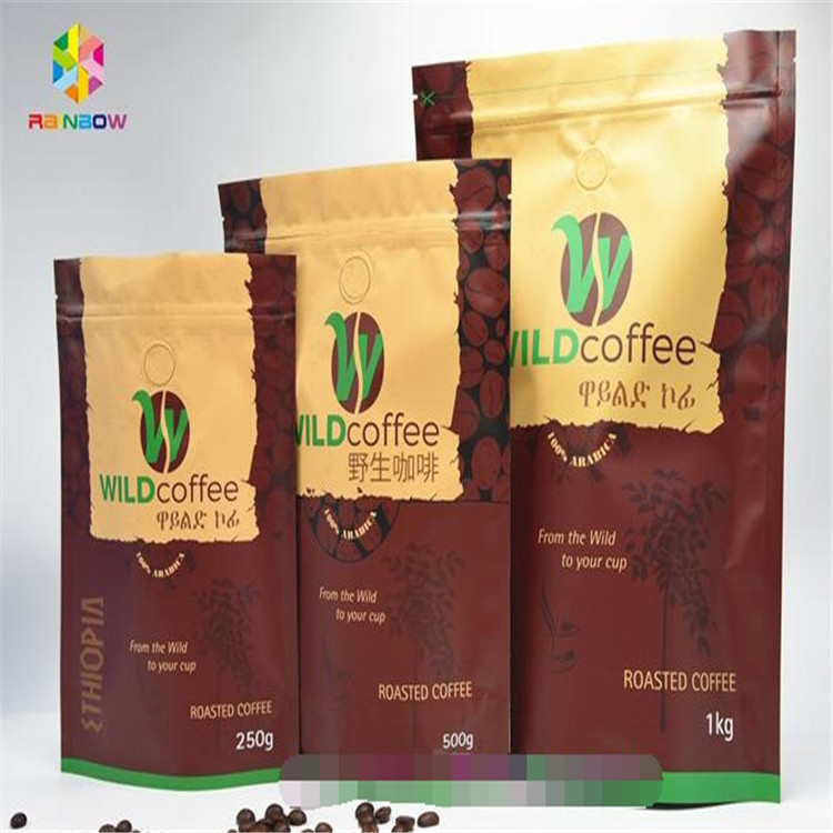 El papel de aluminio que se puede volver a sellar se levanta la bolsa de la cremallera, bolsos Ziplock impresos con la válvula