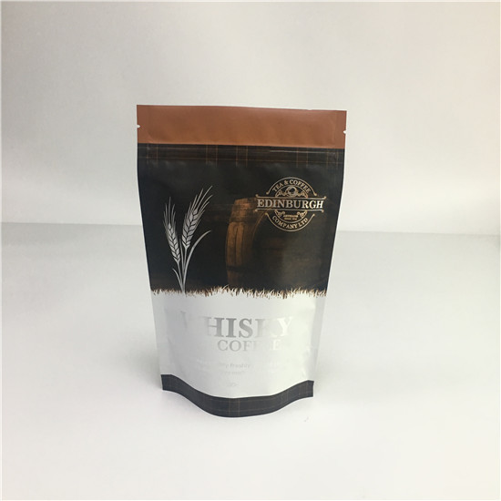 El papel de aluminio laminado Ziplock se levanta las bolsas, las bolsas de plástico selladas con la válvula