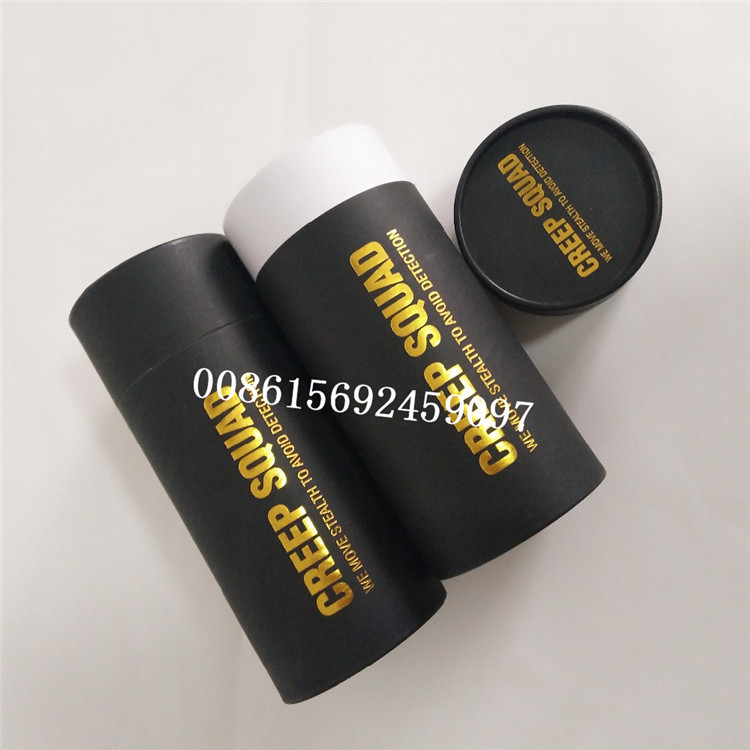 Caja de papel de la cartulina biodegradable que empaqueta el logotipo modificado para requisitos particulares con el sellado de oro