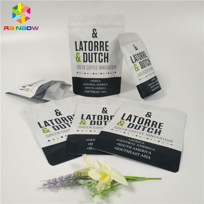 Bolsa Ziplock de la hoja que empaqueta el material laminado reconectable del bolso de café de la válvula