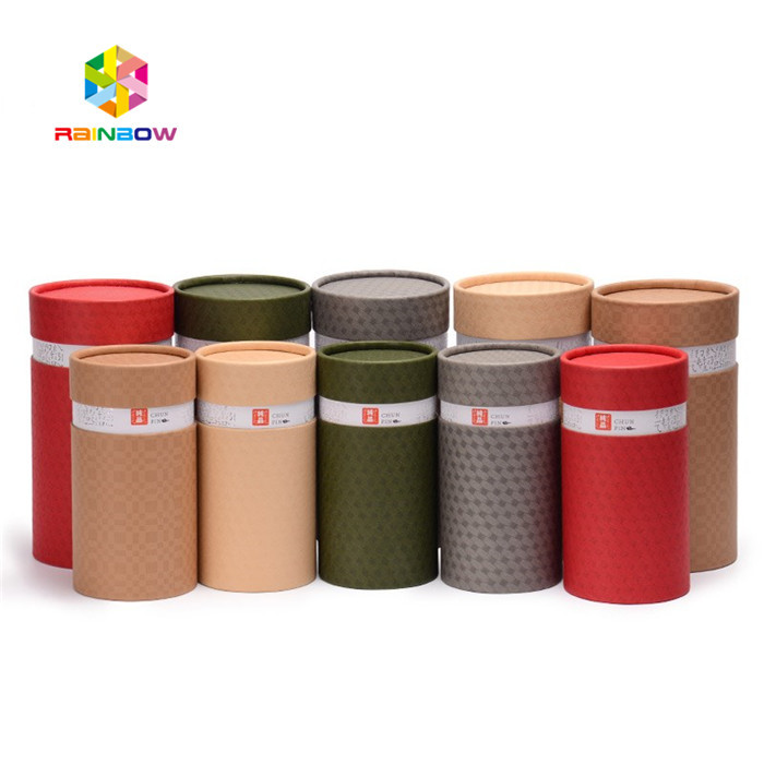 Recicle el material laminado el tubo de papel de empaquetado impreso de la cartulina de la caja de papel de las botellas de CBD