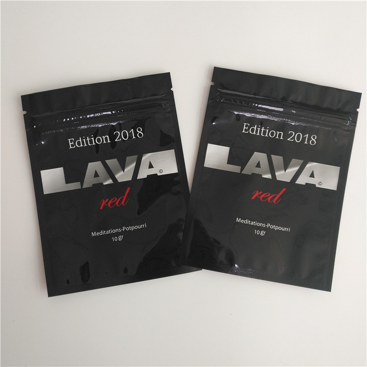 El pelo de empaquetado de la bolsa de la hoja de la haba de la caña de azúcar ata la bolsita poca impresión minúscula del bolso CMYK del Pin