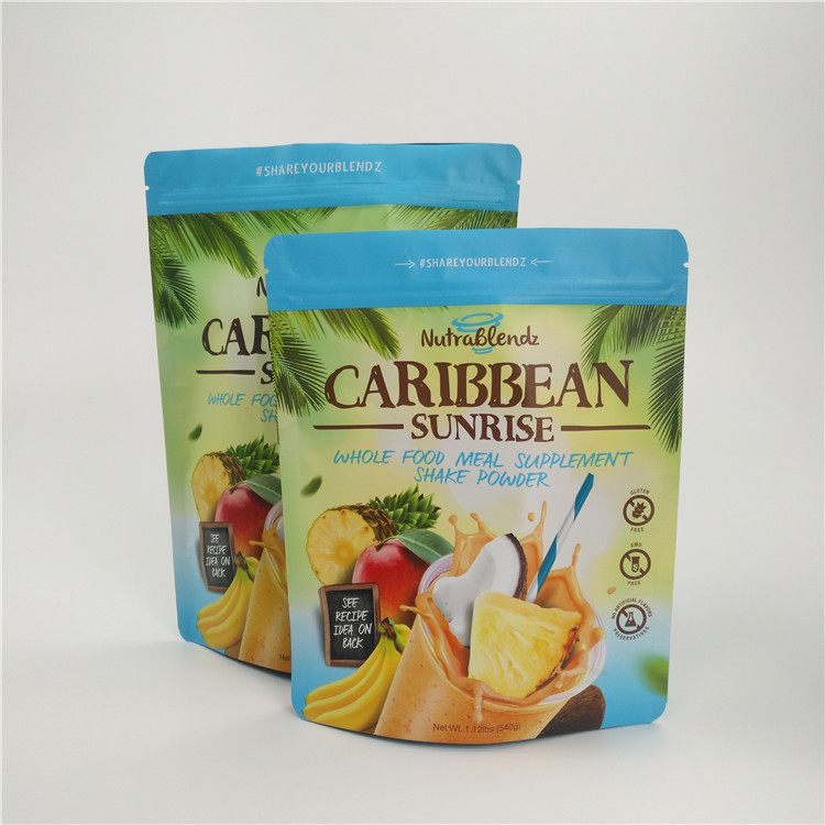 La impresión del fotograbado se levanta los bolsos Ziplock, bolsa del papel de aluminio de leche en polvo con la cremallera