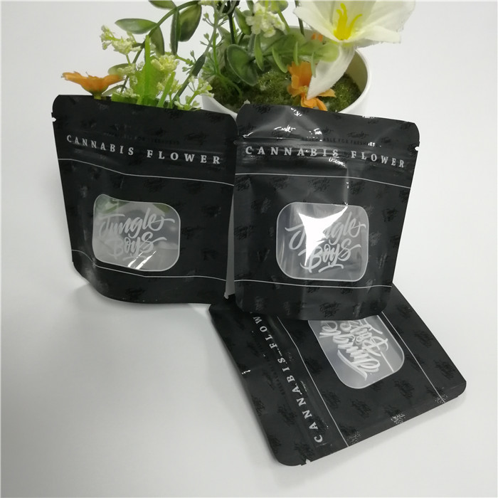 Bolsos de empaquetado de empaquetado resistentes de la mala hierba de Runtz 3.5g Mylar de la cremallera de la prueba del olor del niño