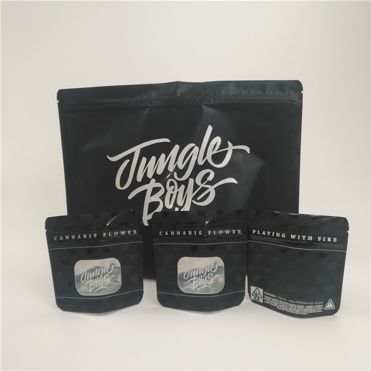 Plástico levántese el incienso herbario de la bolsa médica que empaqueta el bolso Ziplock a prueba de niños