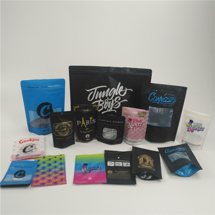 Huela el incienso herbario de la prueba que empaqueta el bolso a prueba de niños 3.5g del remiendo de Ziplocke Stoney