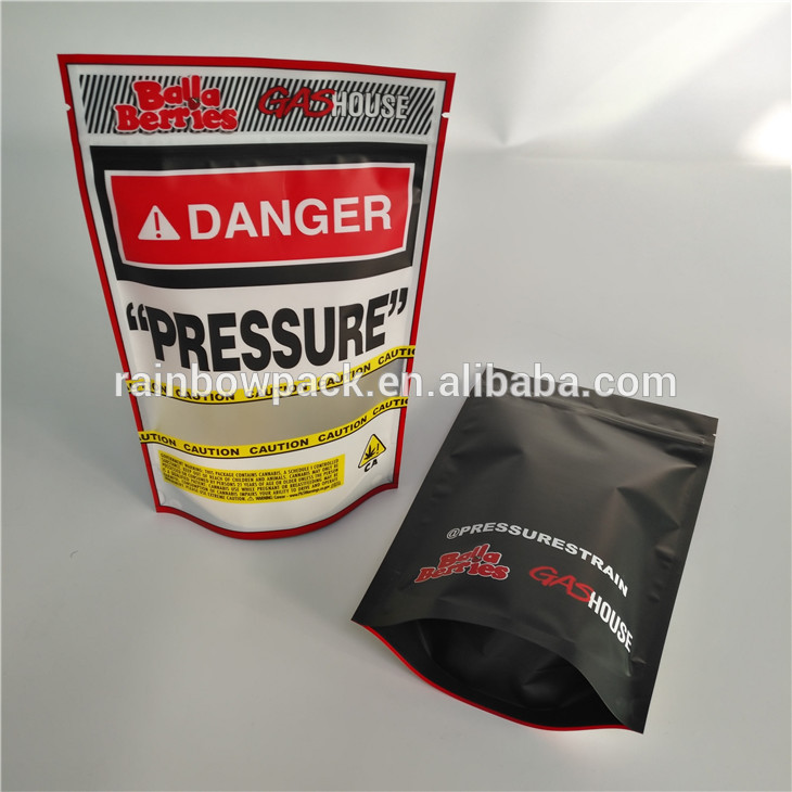 Huela el incienso herbario de la prueba que empaqueta el bolso a prueba de niños 3.5g del remiendo de Ziplocke Stoney