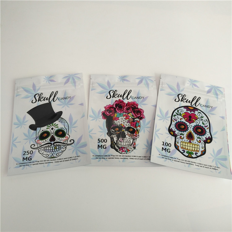 3.5g Mylar de encargo empaqueta el papel de aluminio que empaqueta para las malas hierbas/herbario/las píldoras