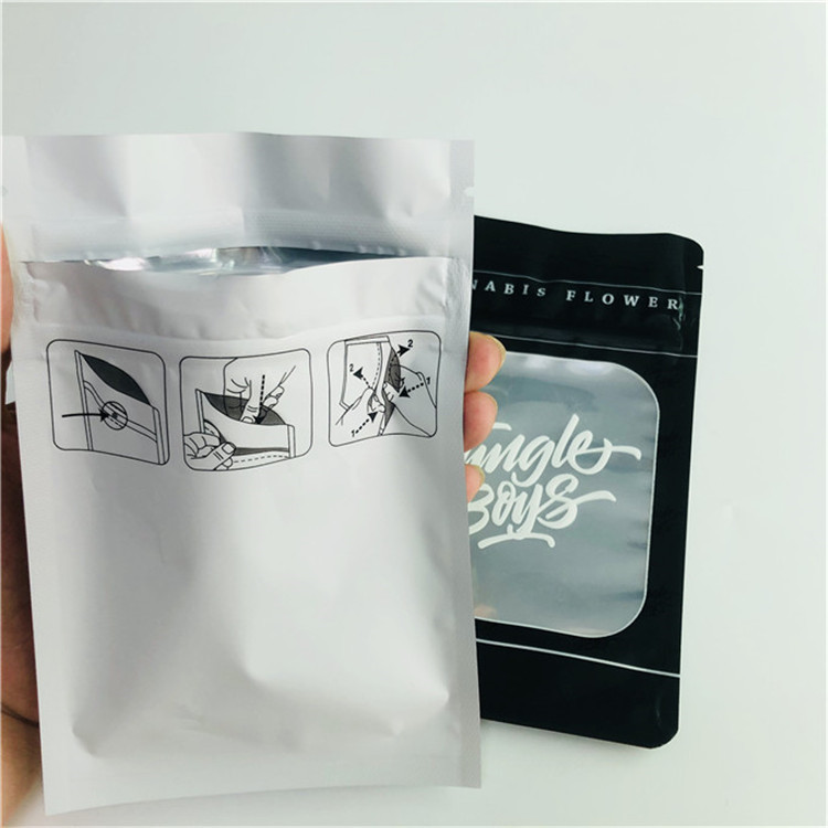 Las bolsas plásticas de Mylar que empaquetan el olor impermeabilizan los bolsos para las píldoras/cáñamo/tabaco