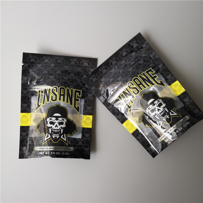 Galletas Ziplock de California de las bolsas de plástico del embalaje de la prueba del olor que empaquetan la superficie mate