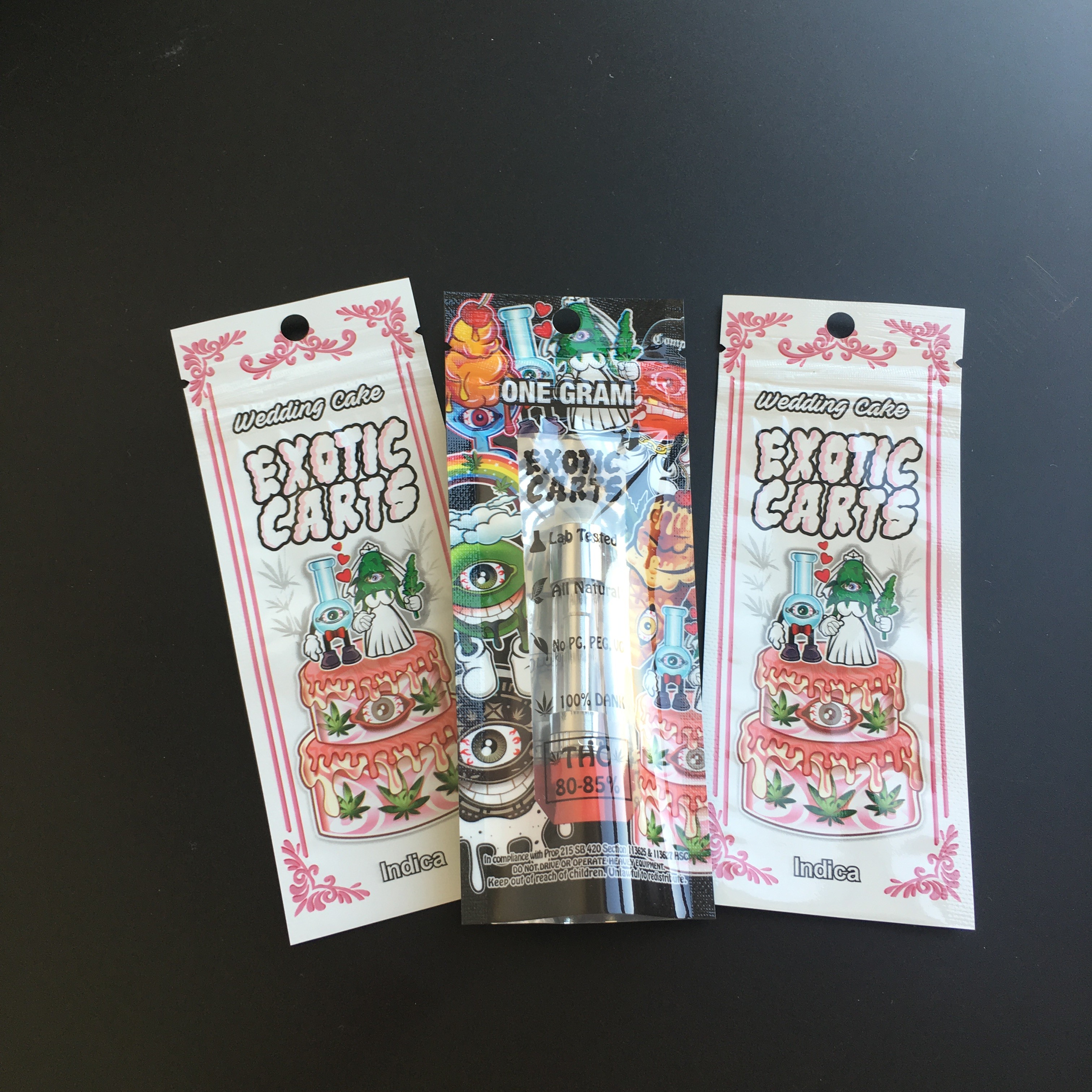 Bolsas plásticas de la lámina de mylar que empaquetan la impresión de encargo de la cremallera para las envolturas del tabaco de cigarro