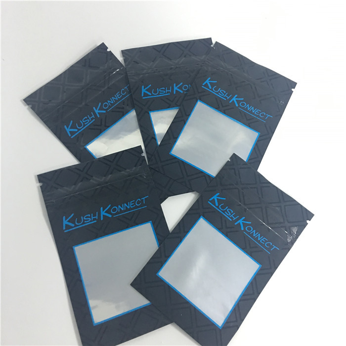 La aduana de empaquetado de la hoja del incienso herbario Ziplock de Mylar imprimió grueso del micrón 120-140