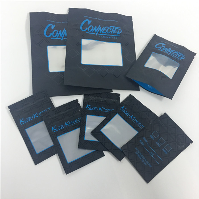 Ziplock de empaquetado del incienso herbario de Doypack que se levanta las bolsas para el tabaco CBD