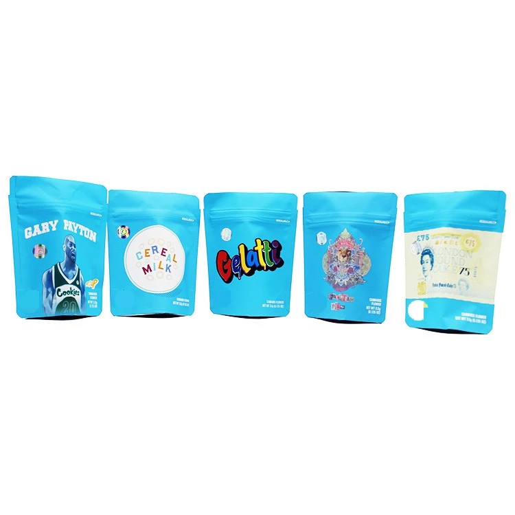 El SGS certificó la impresión ULTRAVIOLETA de empaquetado de los bolsos comestibles de Mylar de la prueba del olor del incienso herbario