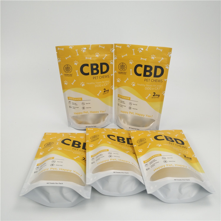 Cierre en la parte superior a prueba de niños de empaquetado del bolso del incienso herbario de la prueba del olor tamaño pequeño