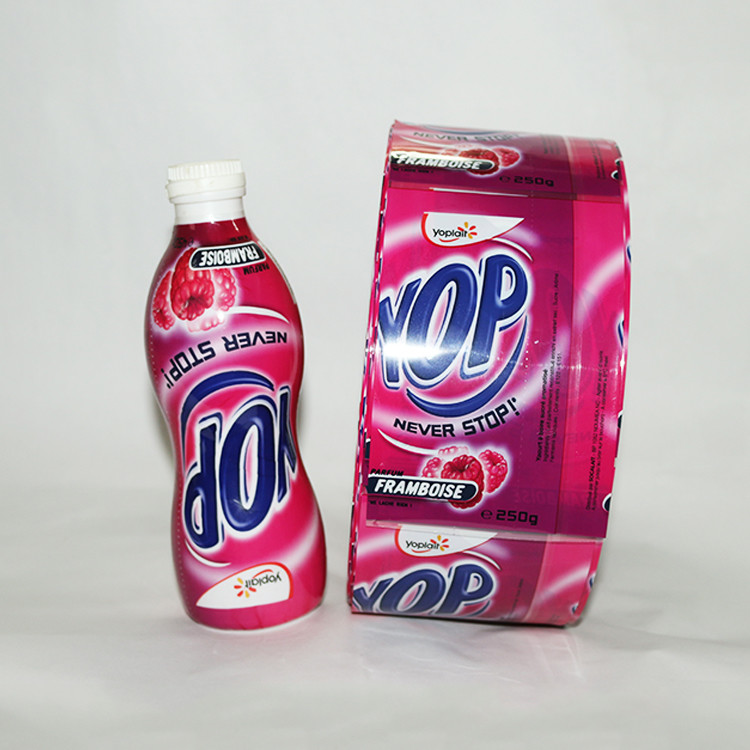 El Pvc calienta la etiqueta de la funda plástica del encogimiento para la etiqueta de la botella del jugo/de la botella del plástico de embalar para la botella de la bebida