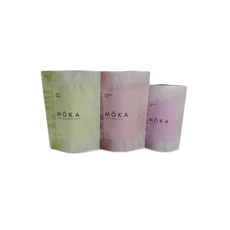 Bolsa mate de la hoja del final que empaqueta los bolsos plásticos de Mylar de la cremallera del papel de aluminio