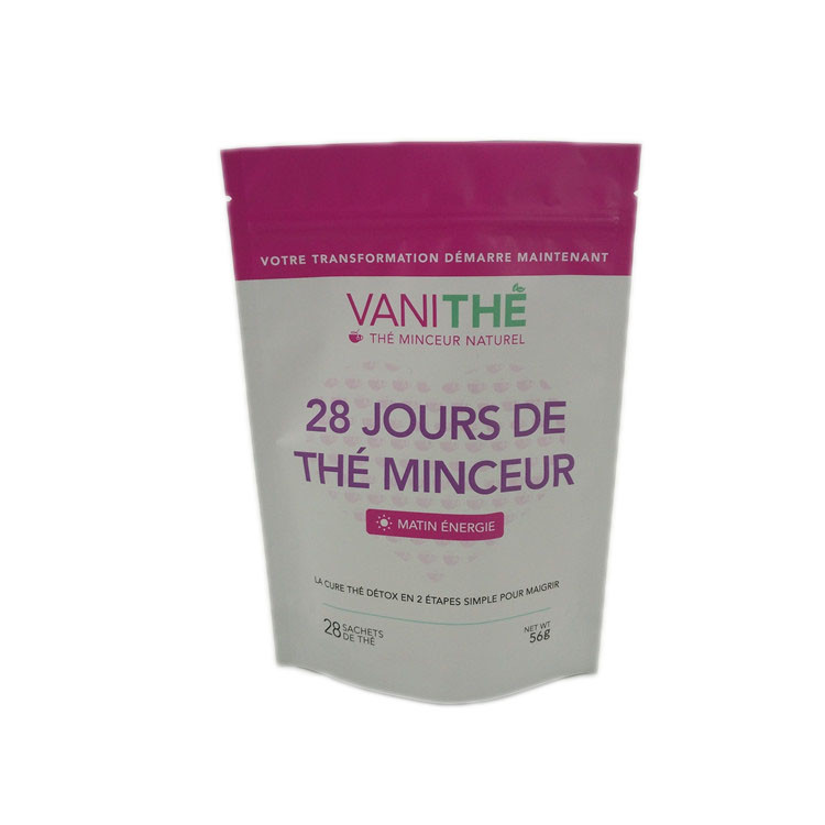 Bolsos de empaquetado de los snacks a prueba de humedad con la cremallera