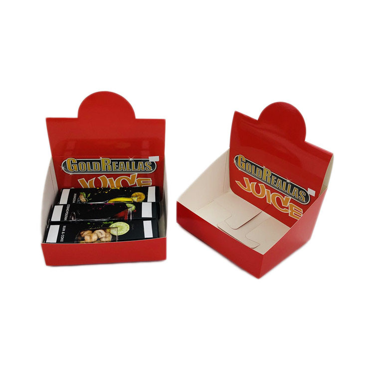 La botella de empaquetado de la exhibición contraria sacude la caja de papel reutilizable del ISO