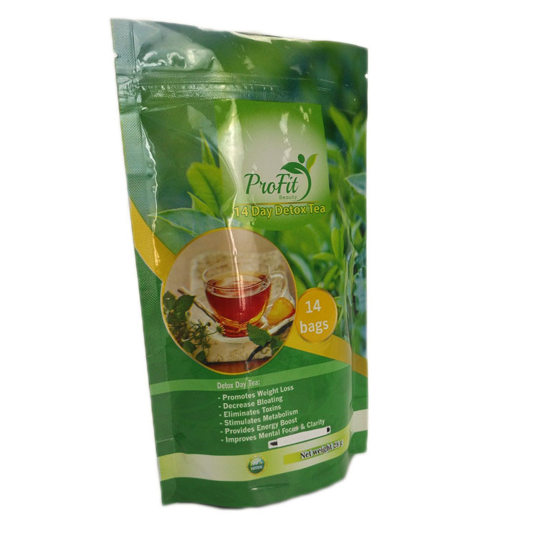 La hoja laminada cerradura brillante de la cremallera del final se coloca para arriba empaqueta