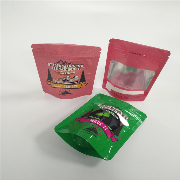 El papel de aluminio 7g Mylar que se puede volver a sellar se levanta el bolso