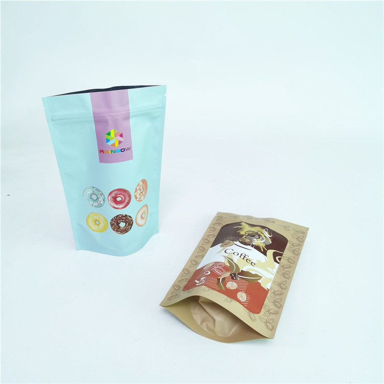 Levántese los bolsos de empaquetado de Packging de la crema del exfoliante corporal del papel de aluminio de la bolsa Ziplock de la hoja