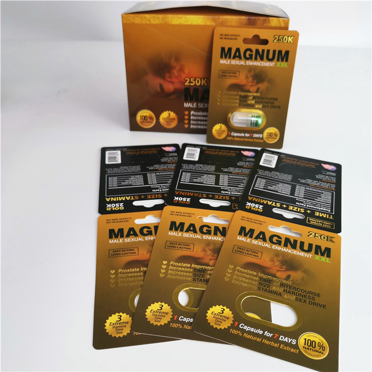 Píldora sexual de los aumentos masculinos del rinoceronte 69 que empaqueta la ampolla del capsul de la tarjeta 3d para la exhibición