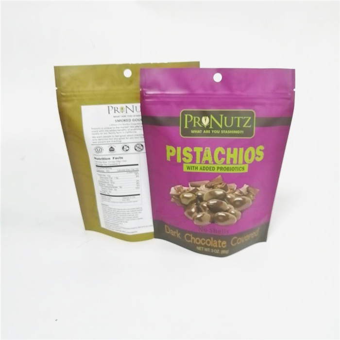 soporte de empaquetado plástico laminado del anacardo del bolso de las nueces encima de bolsos