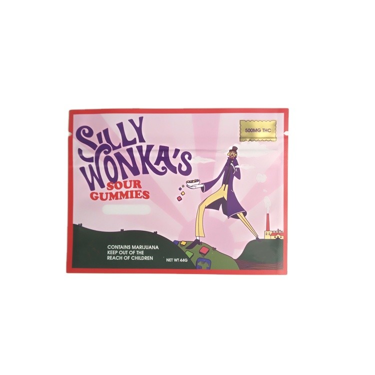 Bolsa lateral del sello del cigarrillo 3 de Mini Sachets For Gold Printing Preroll del proveedor de Shenzhen con los bolsos de la cremallera