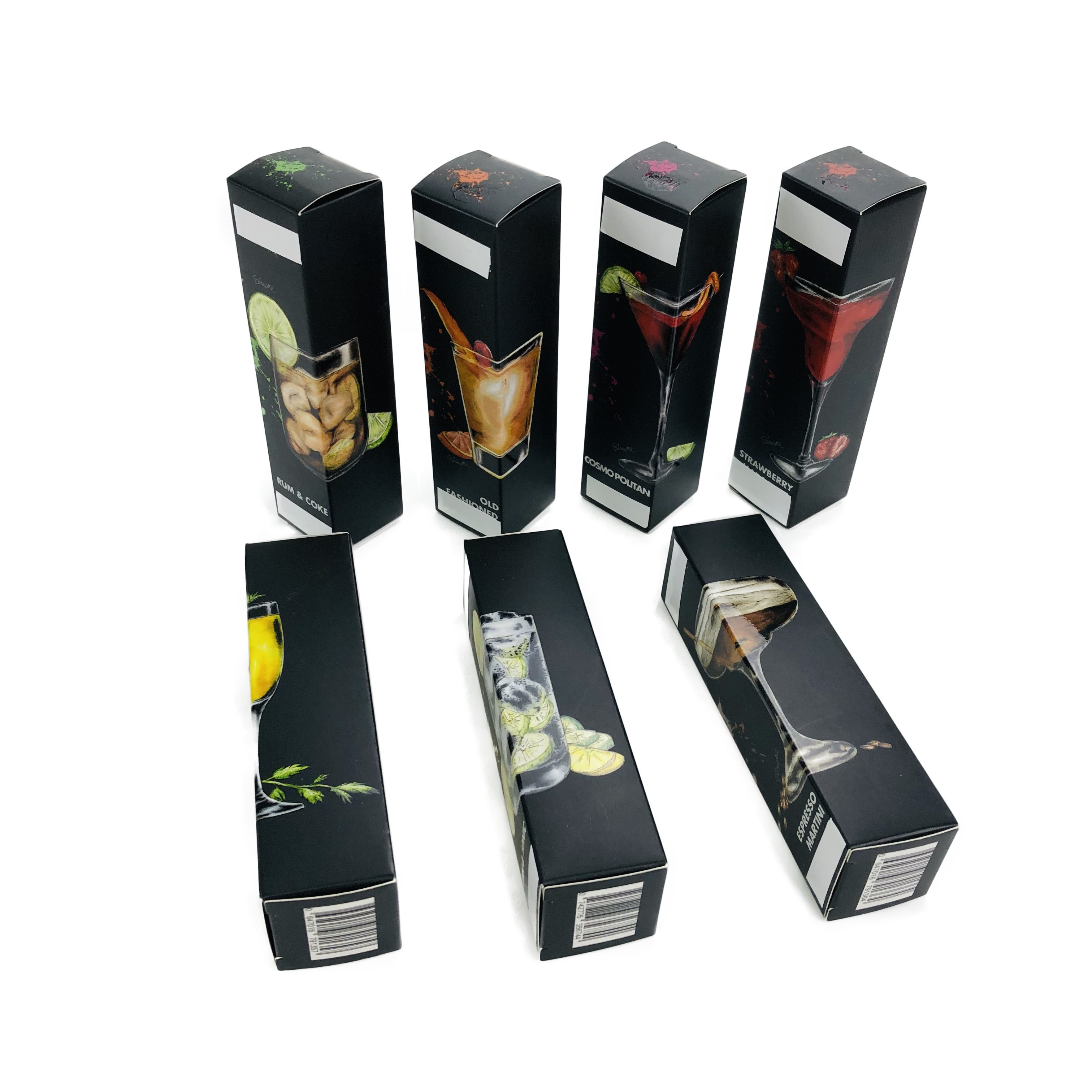 Matte Finish Lightweight Paper Box que empaqueta el color plegable de la caja CMYK para las bebidas