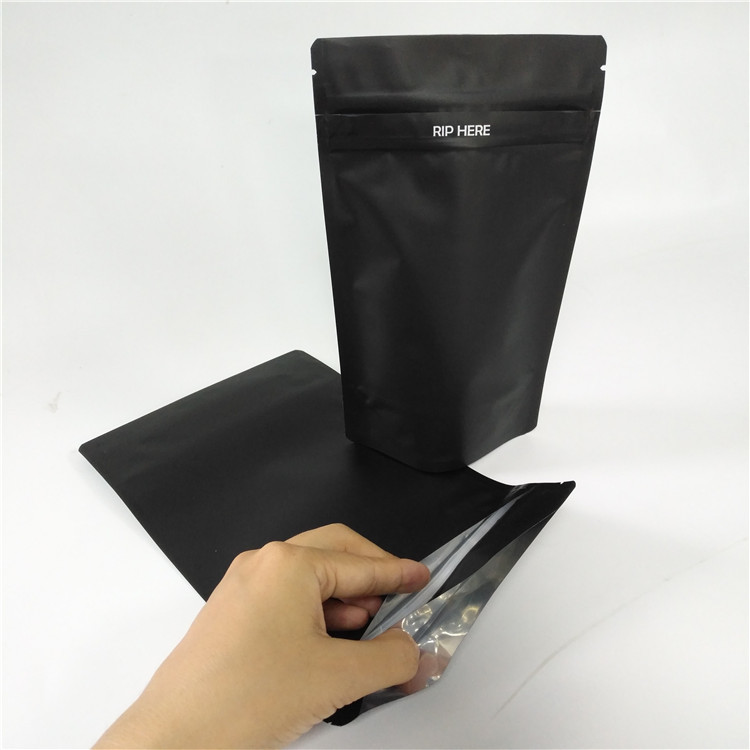 bolsas plásticas de encargo de la galleta comestible de la prueba del olor de 3.5g 1oz para el acondicionamiento de los alimentos