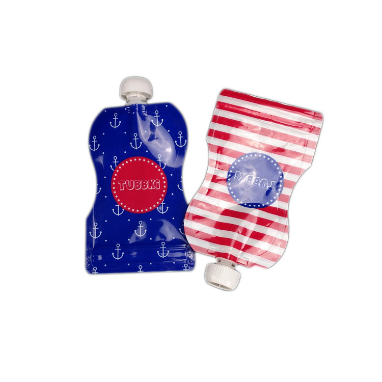 Bolsa material del canalón de Ny que empaqueta para el líquido con la pequeña capitalización/la boca