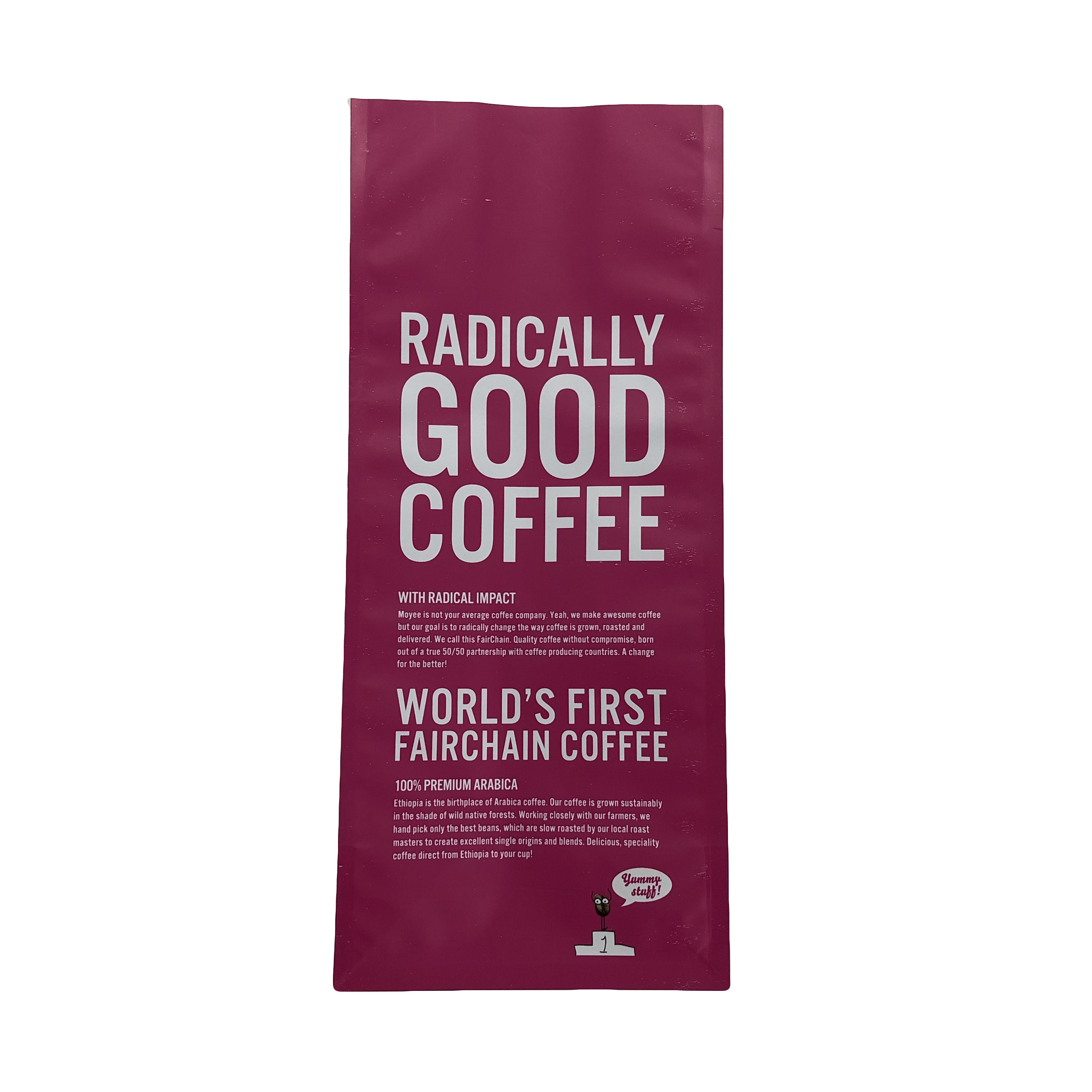 Alta prenda impermeable de encargo Digital del rosa de Quanlity que imprime el soporte plástico de la bolsa del bolso de la cerradura de la cremallera encima de la parte inferior plana para el café de las nueces