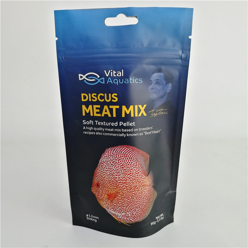Coloque el empaquetado de carne para arriba modificado para requisitos particulares de LOGO Food Packaging Pouch Plastic