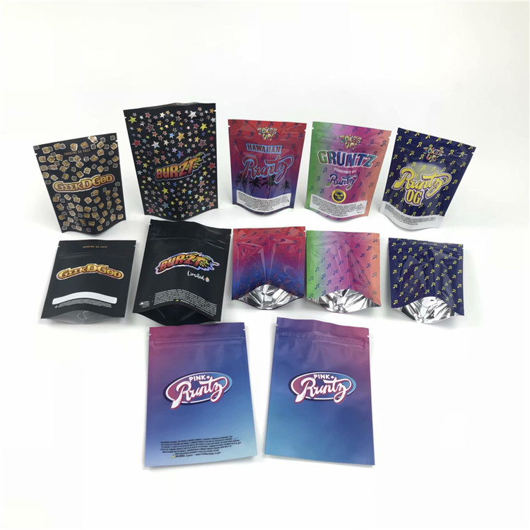 El niño ULTRAVIOLETA modificado para requisitos particulares de la prueba 3.5g 7g Mini Sachets For Preroll Cookies del niño resistente se coloca encima de Doypack