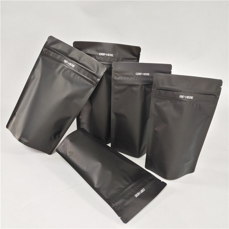 Bolso Ziplock del papel de aluminio del polvo VMPET 6oz 8oz de la semilla de flor