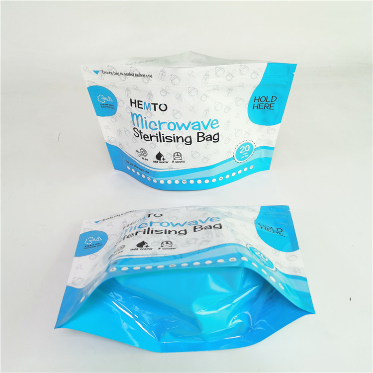 Microonda Sterlizer Oven Bag de la categoría alimenticia 120mic VMPET