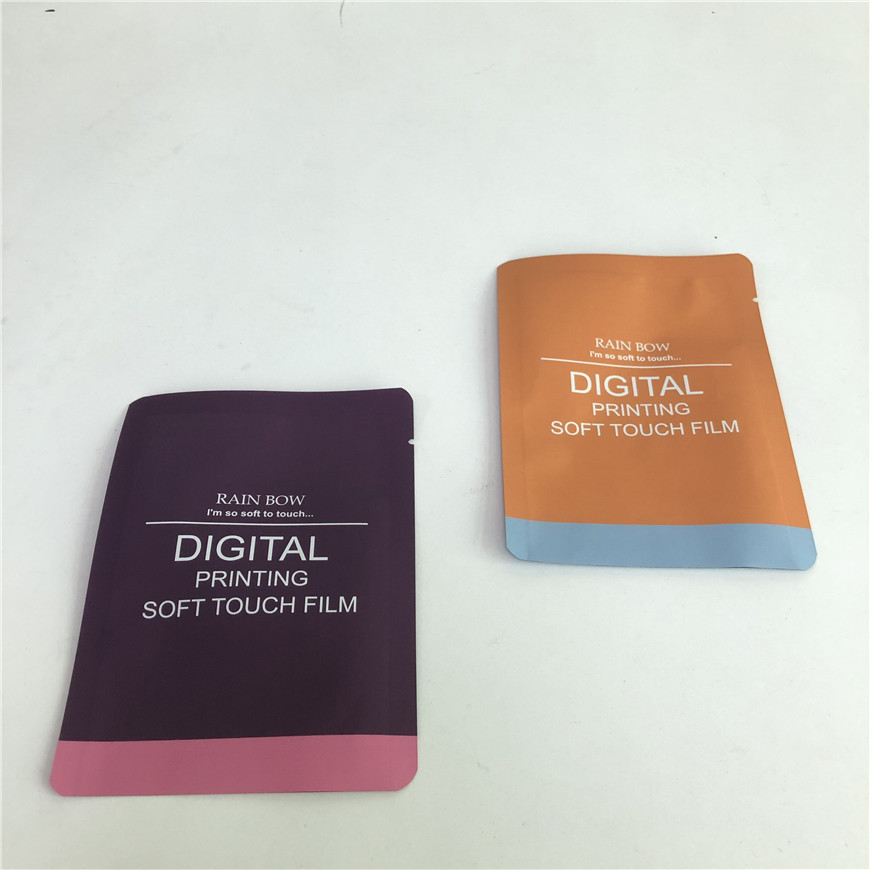 Bolso sellado plano de Coloful del caramelo del bolso CBD de la mala hierba de la galleta del bolso de la suave al tacto de la película del bolso de la venta caliente amarga del nuevo producto