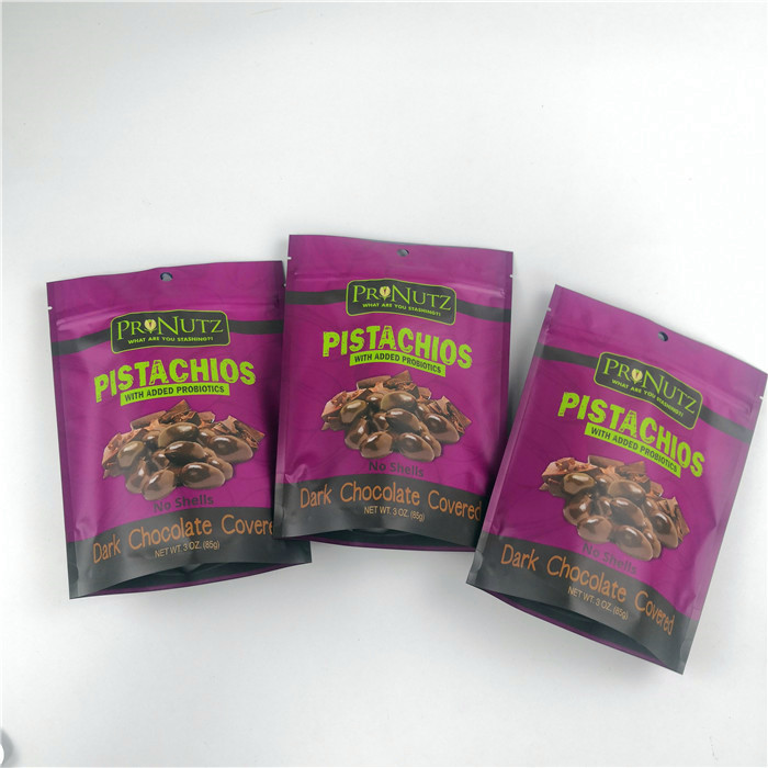 Logotipo de encargo laminado soldando los bolsos que embalan del vacío en caliente para el empaquetado de las nueces