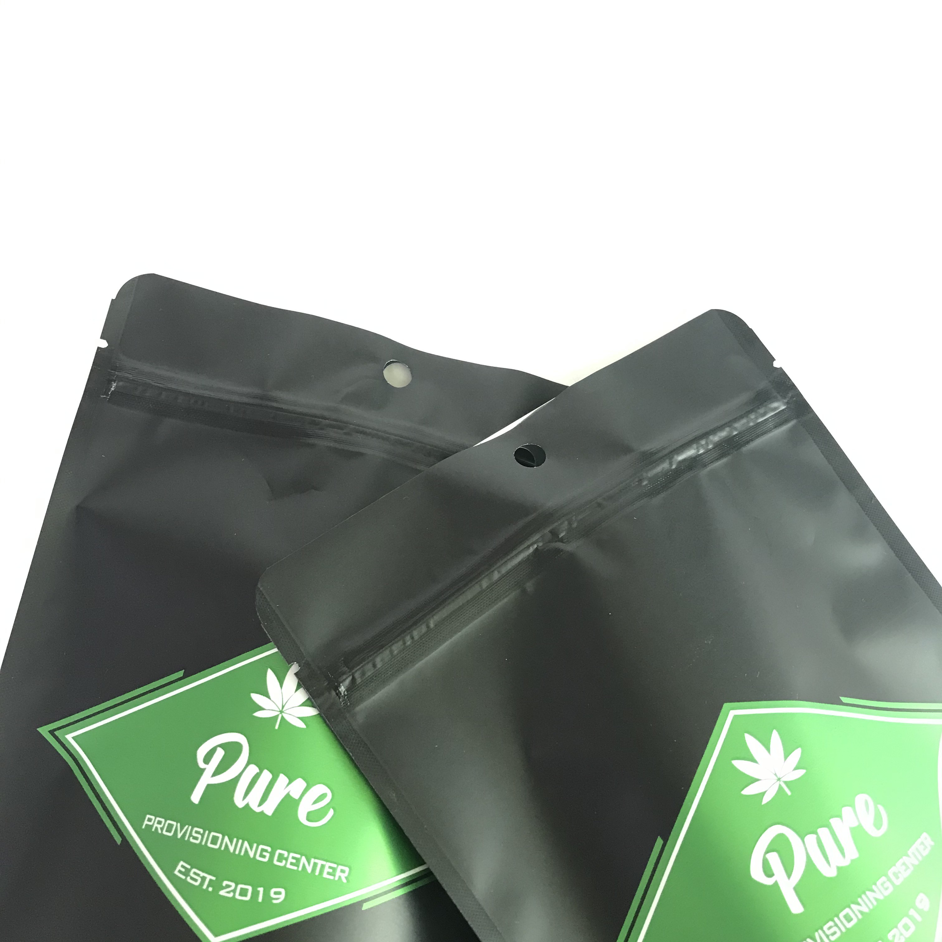 El color Cannabiss Mylar de Pantone empaqueta el empaquetado de las bolsas plásticas