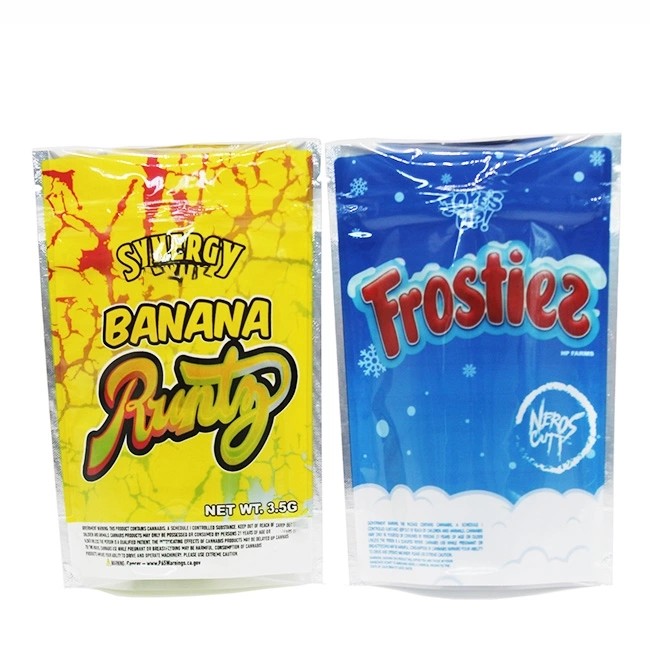 bolsa de empaquetado del incienso herbario de 3.5g 7g CBD con la ventana clara