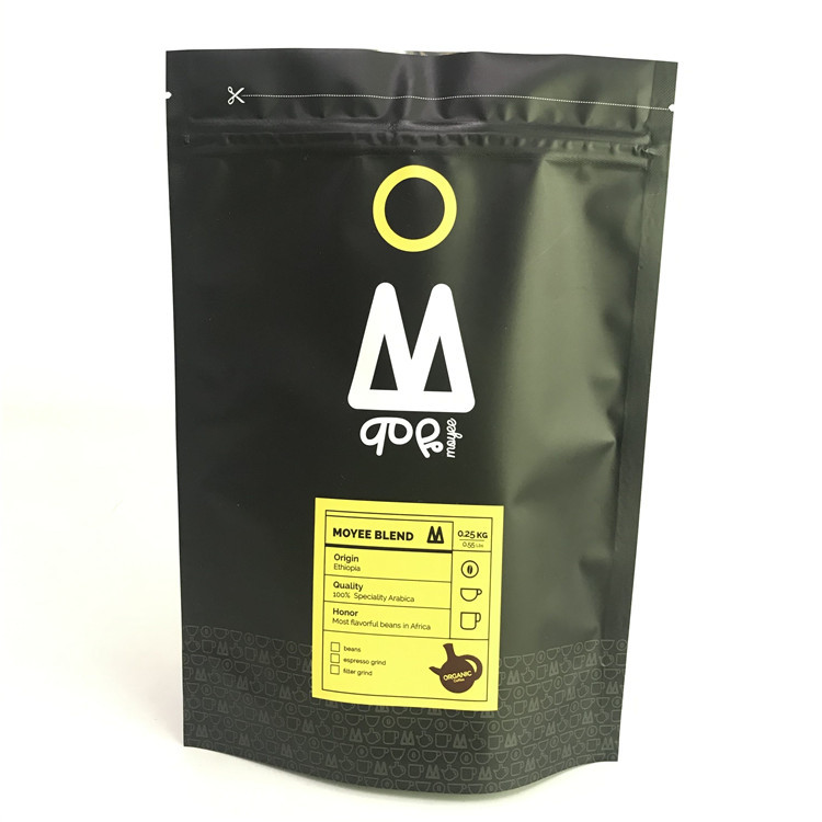 Matte Aluminum Foil Stand impreso de encargo encima de bolsos con los bolsos de Mylar de la cremallera