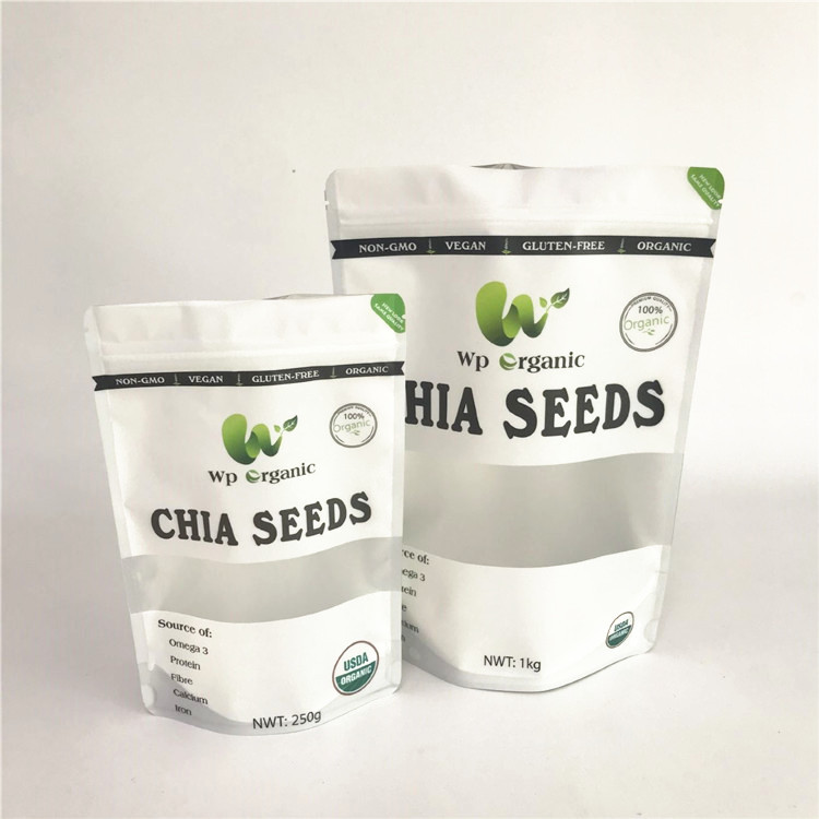 Digital que imprime a Noni Bags Customized Bags con la cerradura Mylar de la cremallera de la ventana empaqueta