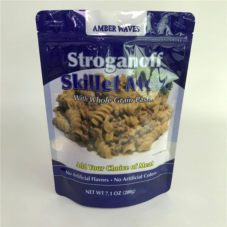 El soporte brillante de la venta caliente para arriba que empaqueta bolsos con la ventana MylarPlastic empaqueta para el empaquetado de los bocados