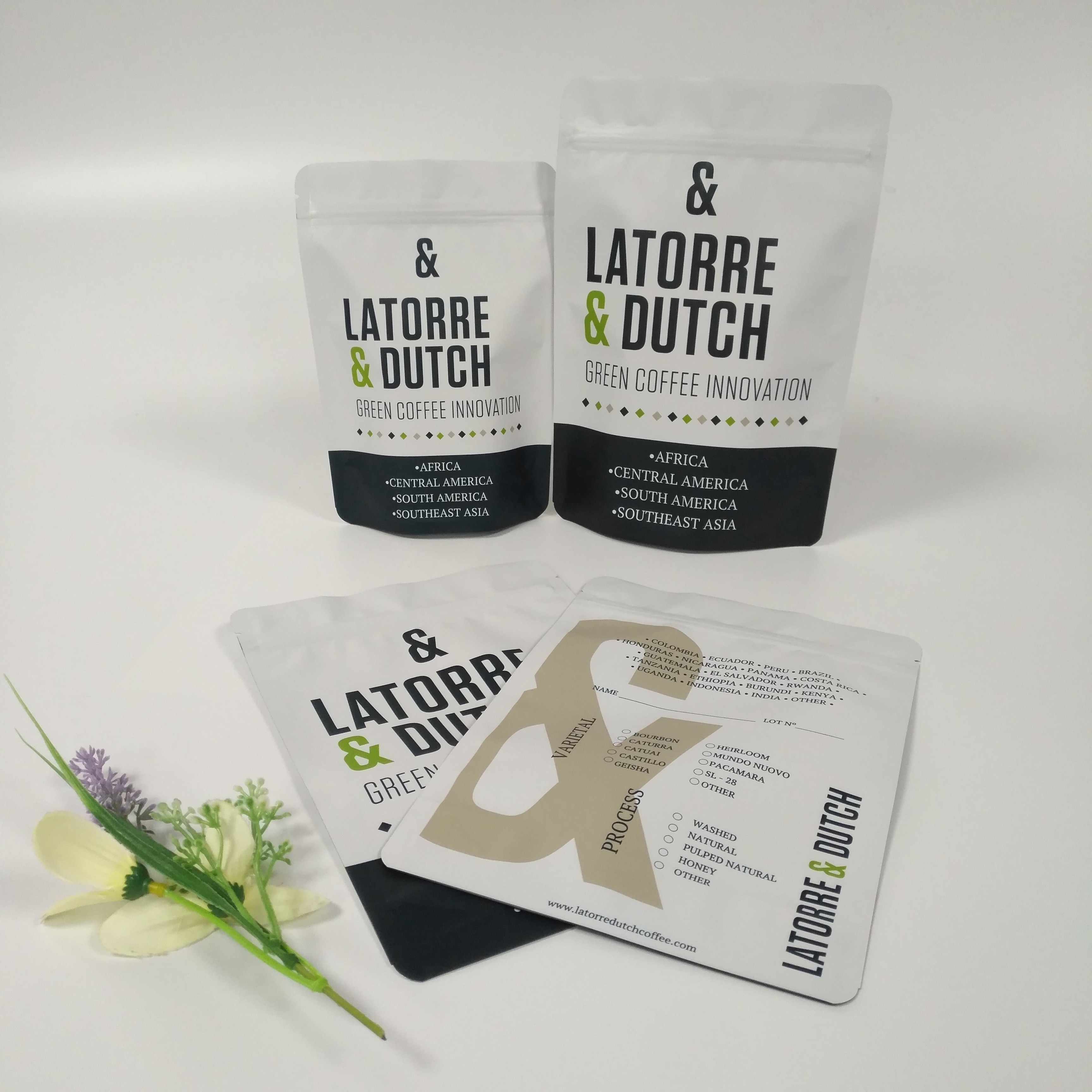 Digitaces que imprimen los bolsos de empaquetado de Matte Aluminum Foil Body Scrub