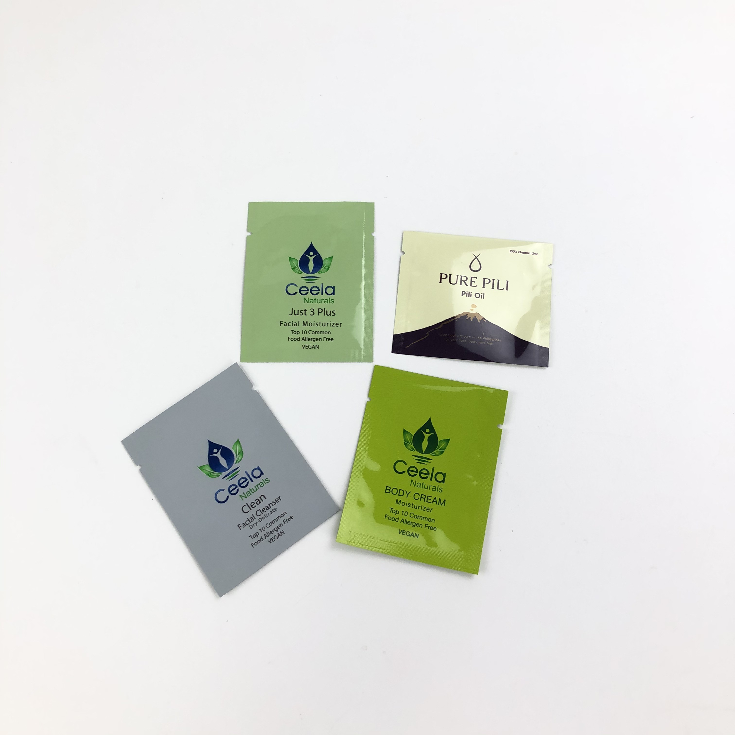 Bolsos brillantes de la bolsa de la muestra de la lámina de mylar del sello al por mayor del apretón para el cuidado de piel/el empaquetado del polvo/de las cápsulas